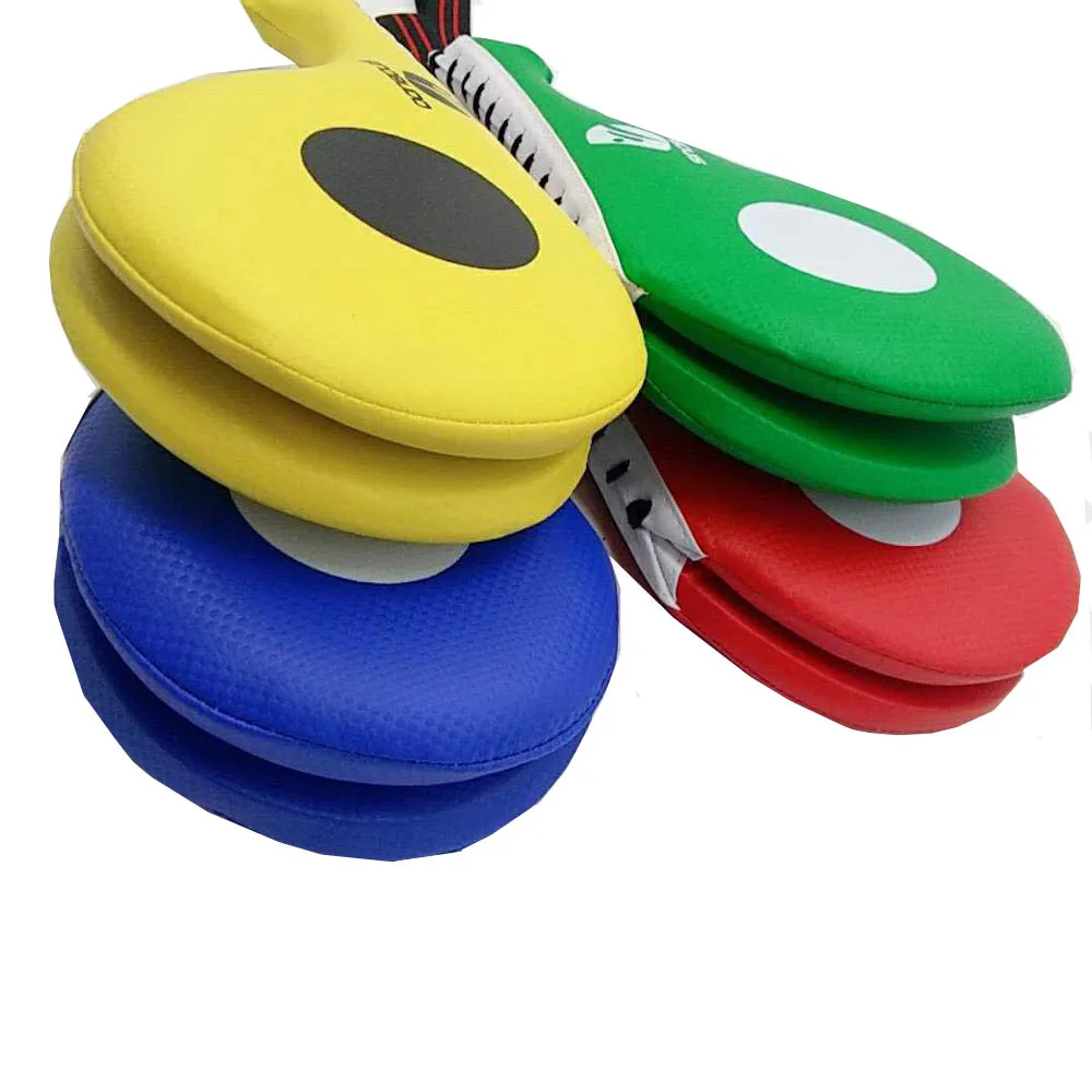 SINOBUDO Taekwondo Foot Target Double Kick Pad durevole Foot Target Boxing Sanda Training Hand Kick Pad sacco da boxe adulto Kid