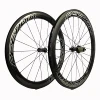 650C PEENGIN-카본 자전거 휠 세트, 23x50mm, 튜블러/클린처 타이어, 3K 매트 UD 광택, 12K, 컬러 페인팅 1