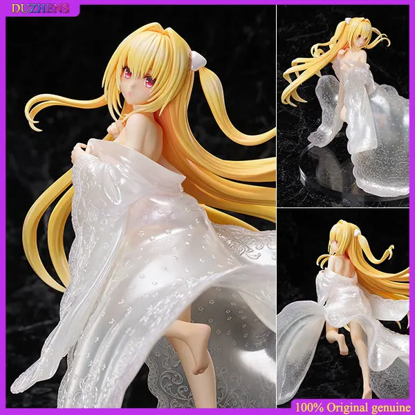 100% Original: Anime To Love Ru Darkness Shi Ro Mu Ku 23cm PVC Action Figure Anime Figure Model Toys Figure Collection Doll Gift