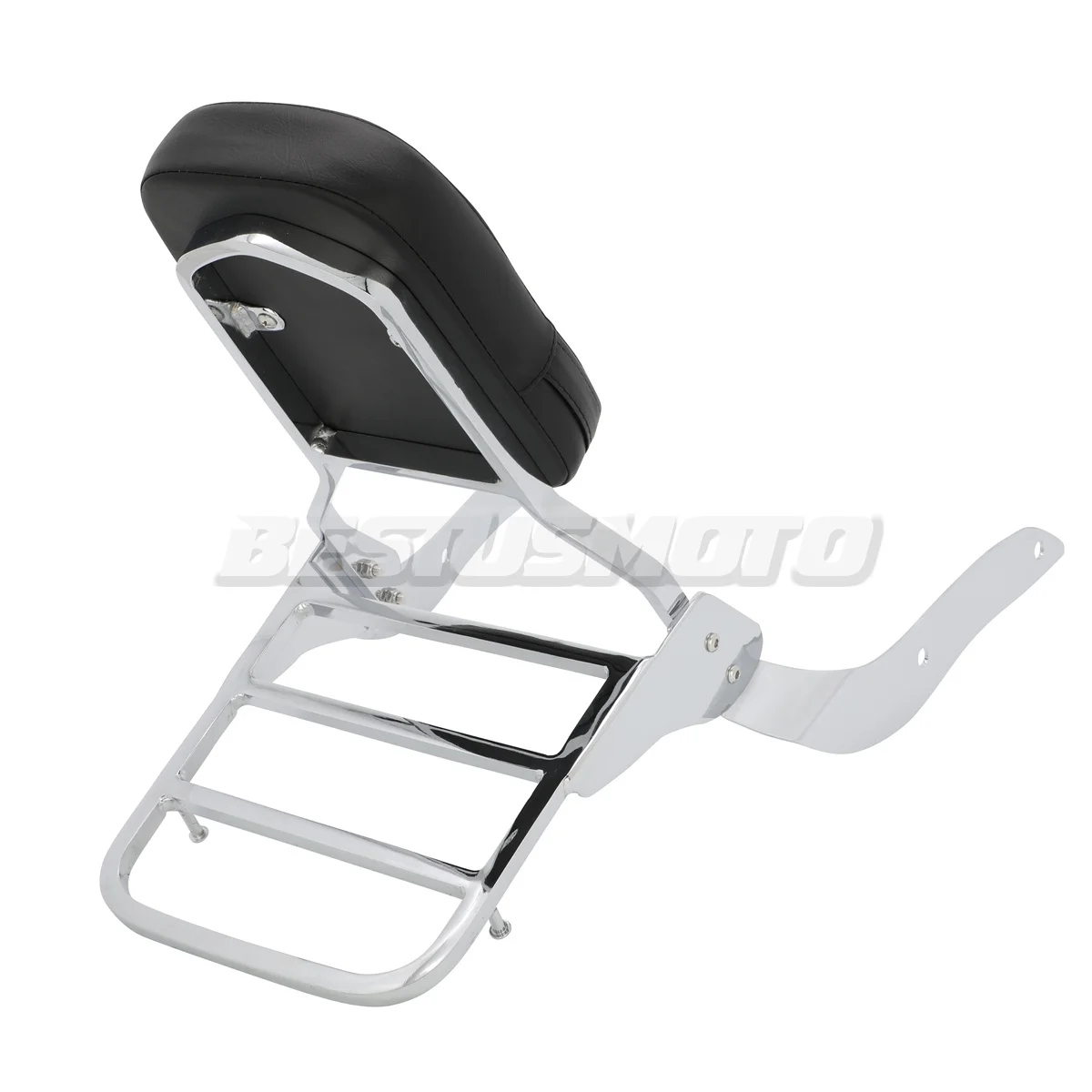 Motorcycle Backrest Sissy Bar Luggage Rack For Yamaha Road Star XV1700 XV1700PC Warrior 2002-2010 XV1700PCM Midnight Warrior