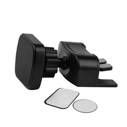 Xnyocn Car Phone Mount CD Slot Magnetic Car Mount Magnet Holder For iPhoneX 8 7 Plus Release Button Universal Mobile Car Holder