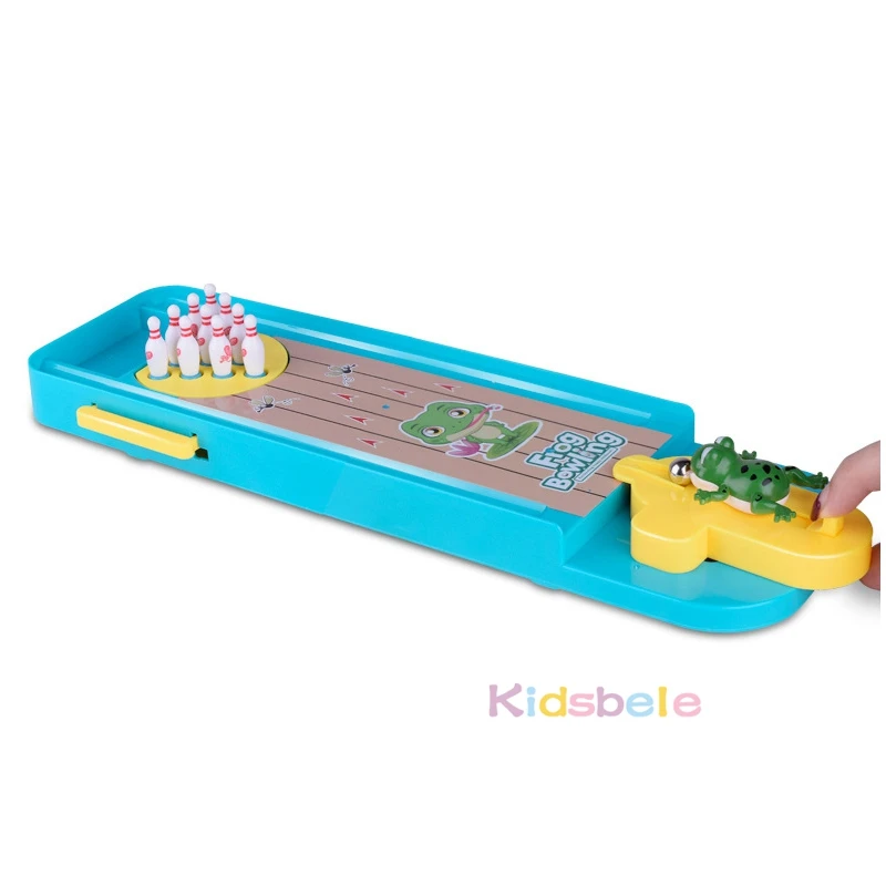 Mini juego de bolos de escritorio para niños, juguete divertido de mesa interactivo para padres e hijos, juego deportivo de interior, regalo