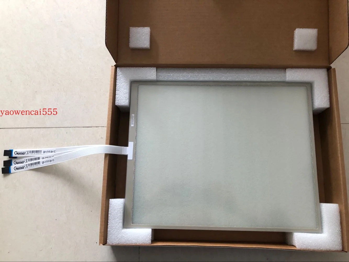 For Mindray T8 monitor touch screen GP-171F-5H-01C-N T8 monitor panel glass Industrial medical touch Screen