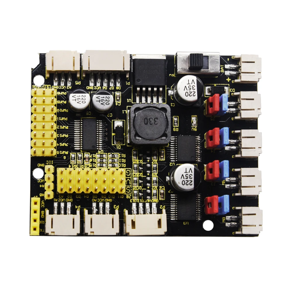 Keyestudio 4WD TB6612 Płytka sterownika silnika do zestawu do programowania samochodów robota Arduino