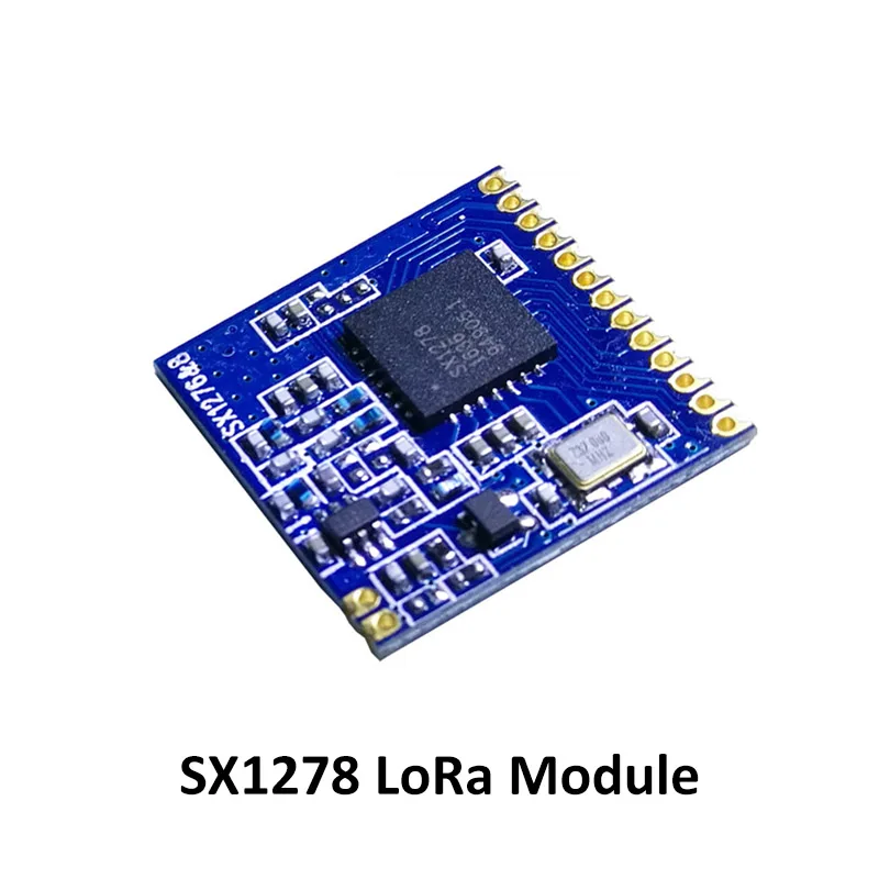 Gws lorawan 433mhz rf lora módulo 2 pces sx1278 longa distância comunicação receptor transmissor spi lora iot 433mhz antena