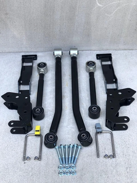 LR Jimny Front 5 Link Kit for JB23 33 43 Design installed without drilling  - AliExpress