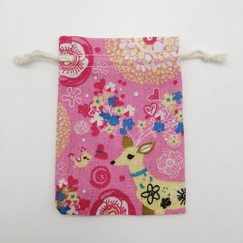 30 sacchetti di stoffa piccoli per riporre sacchetti di cotone, sacchetti regalo per feste, bomboniere per donne, espositori per forniture di gioielli natalizi fatti a mano