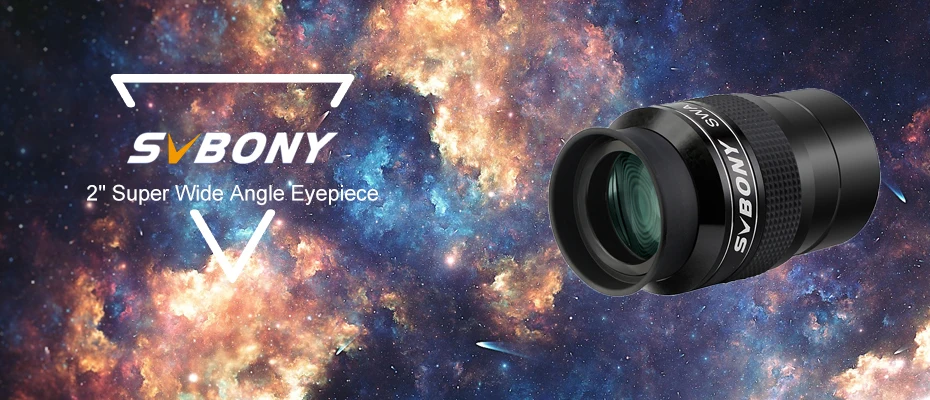 SVBONY Teleskop 2" Superweitwinkelokular 26 mm SWA 70 ° Okular Ultraweitwinkel Achromatisch SV154 – Detail 1