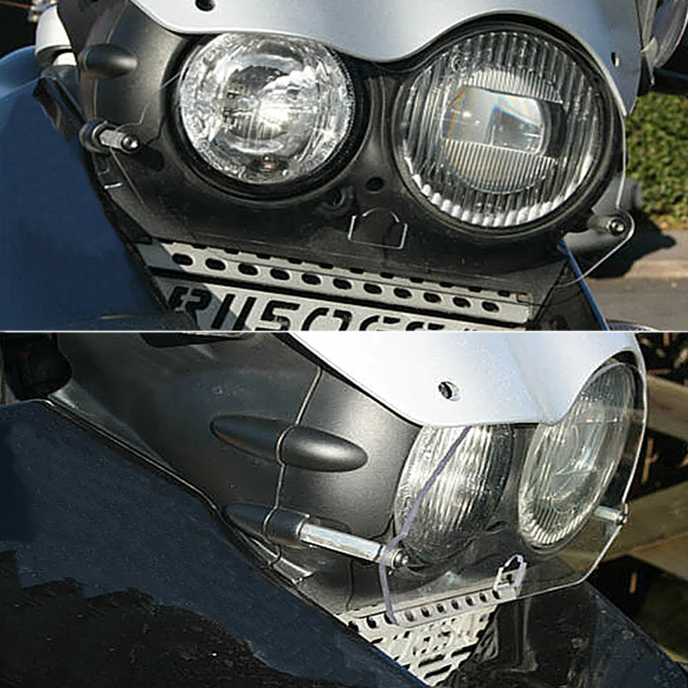 NEW Acrylic Motorcycle For BMW R1150GS R1150GSA R 1150 GS GSA Headlight Protector Guard Lense Cover