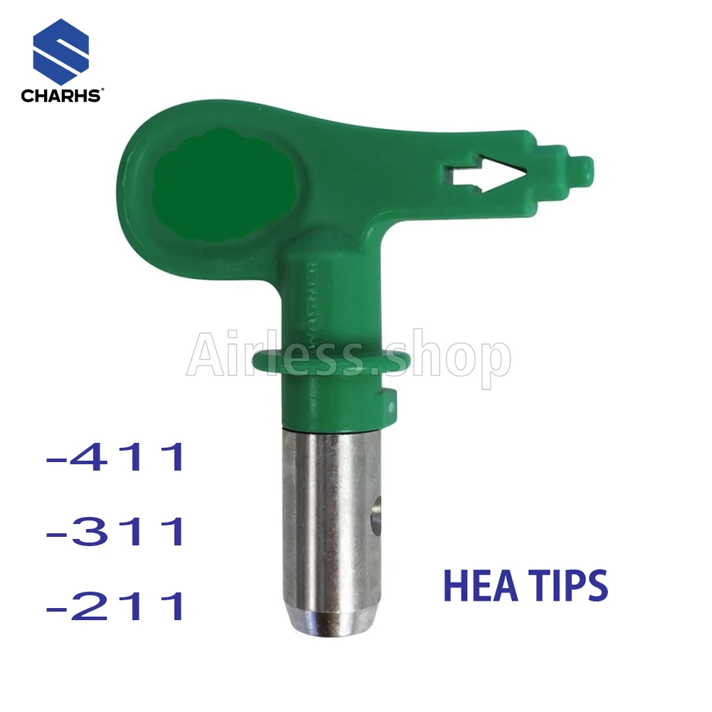 CHARHS Airless Spray Tips  HEA-211.3 11.411 High Efficiency Airless Spray nozzle holder sprayer gun HEA ProTip nozzle Tips guard