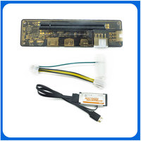 PCIe PCI-E EXP GDC External Laptop Video Card Dock / Laptop Docking Station (Express card interface Version)dropship