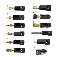 High Pressure Washer Connector Adapter for Connecting AR/Interskol/Lavor/Bosche/Huter/M22 Lance to Karcher Gun Female Bayonet