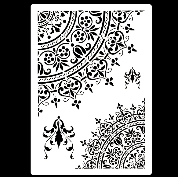 A3 42 * 29 cm Mandala DIY Stencils Wall Painting Scrapbook Coloring Embossing Album Decorative Paper Card Template,wall stencil