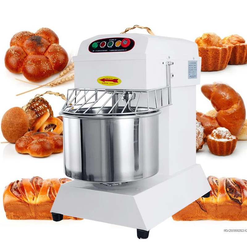 Commercial cream mixing beating machine bakery bread dough mixer dessert shop dough mixer knead dough machine