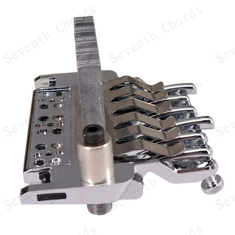 Imagem -05 - Guitarra Elétrica String Bridge Sistema Tremolo Bloqueio Duplo Puxado Guitarra Acessórios Peças B005 um Conjunto