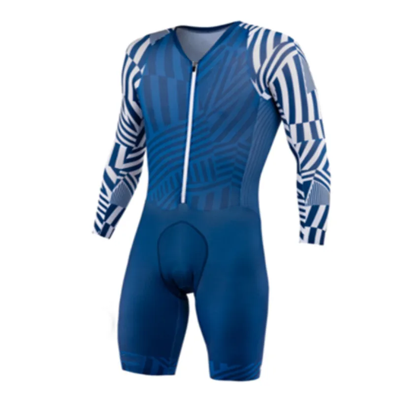 Triathlon Skinsuits For Men Long Sleeve Jumpsuit 2022 The Latest  Cycling Jerseys Drysuits Pro Team Bicycle Clothing With Zipper