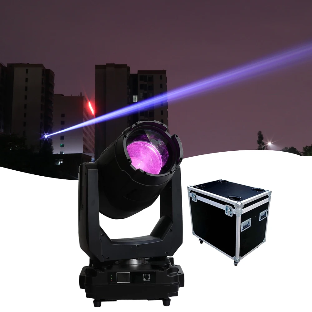 

Flight Case Square Lighting Waterproof 400W Outdoor LED Beam Moving Head Light DMX Stage Light