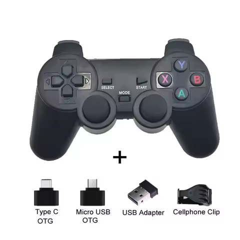 2.4G Wireless Game Gamepad Controller For P3 Android Phone Joystick For Android TV Box For PC Joysticks