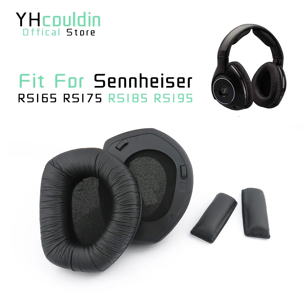 YHcouldin Nút Tai Nghe Bằng Cho Tai Nghe Sennheiser RS195 RS175 RS185 RS165 Tai Nghe Tai Nghe Nhét Tai Đệm Đệm Có Nhung Tai Đệm Thay Thế