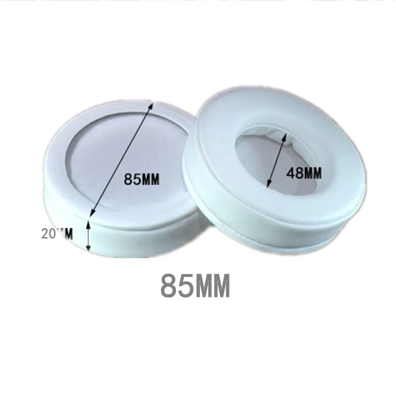 Oreillettes Rondes Blanches pour Casque Sennheiser, AKG, K550, HifiMan, ATH, Professiondynamic, DTX910, Fostex TH900, Sony