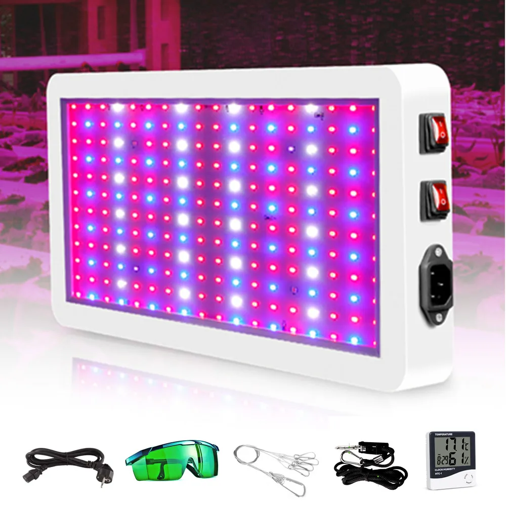 

Full Spectrum LED Grow Light, Phytolamp, Phyto Growth Lamp, VEG/BLOOM Plant Lighting for Indoor Grow Tent, VB, 600W, 1200W