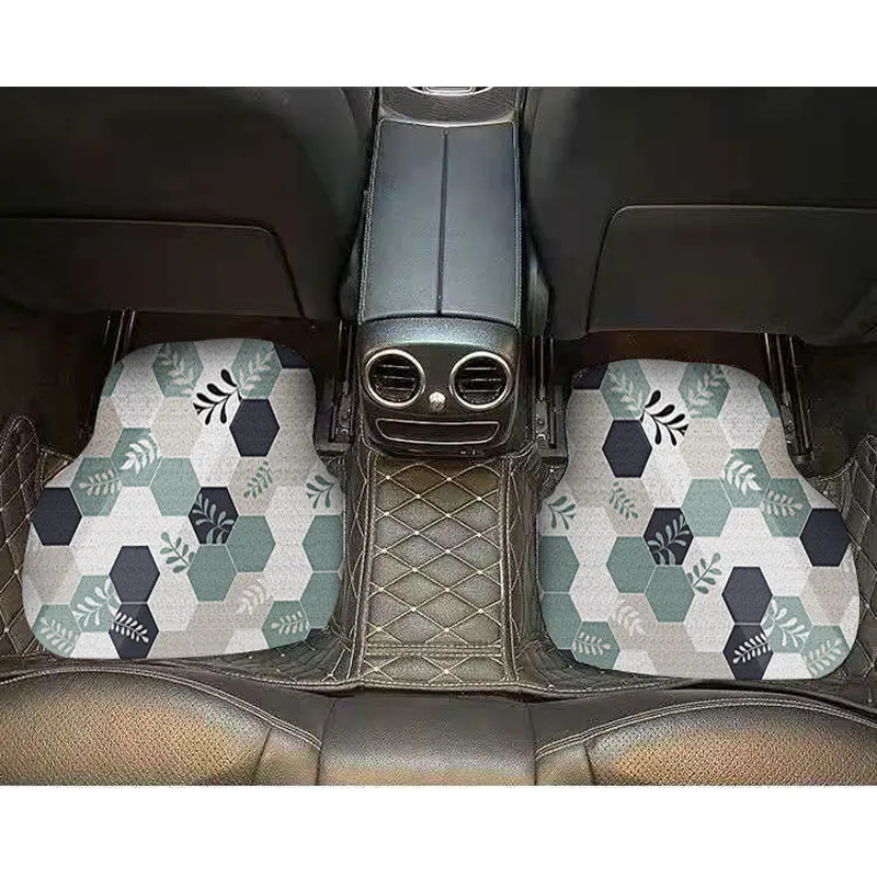 Personalized Cutting PVC Silk Loop Mat Any Car Floor Mats Cuttable Shape Car Floor Carpet Accessories Outdoor Dust-proof Doormat