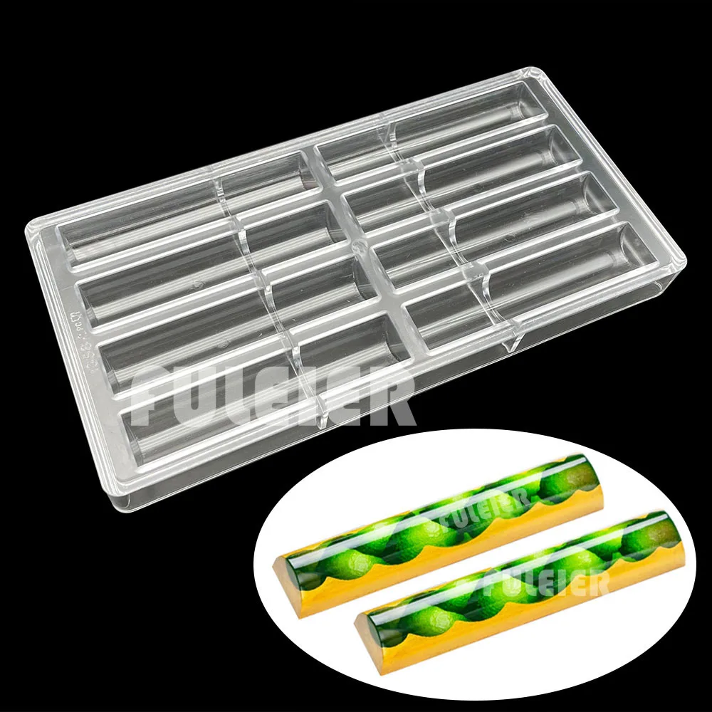 

8 Holes Stick Polycarbonate Chocolate Mold Candy Cake Decoration Froms Baking Mould Confectionery Tool Bakeware