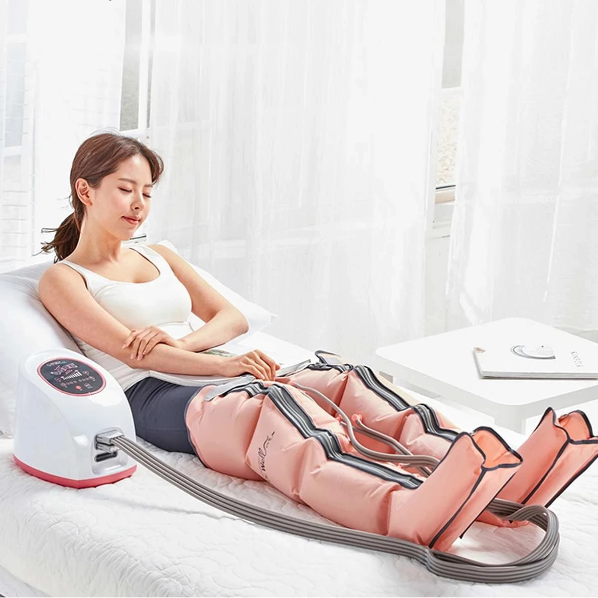 Syeosye 3 Modi Air Compressie Been Massager Chambers Voet Arm Taille Vibratie Infrarood Therapie Pneumatische Relax Pain Relief