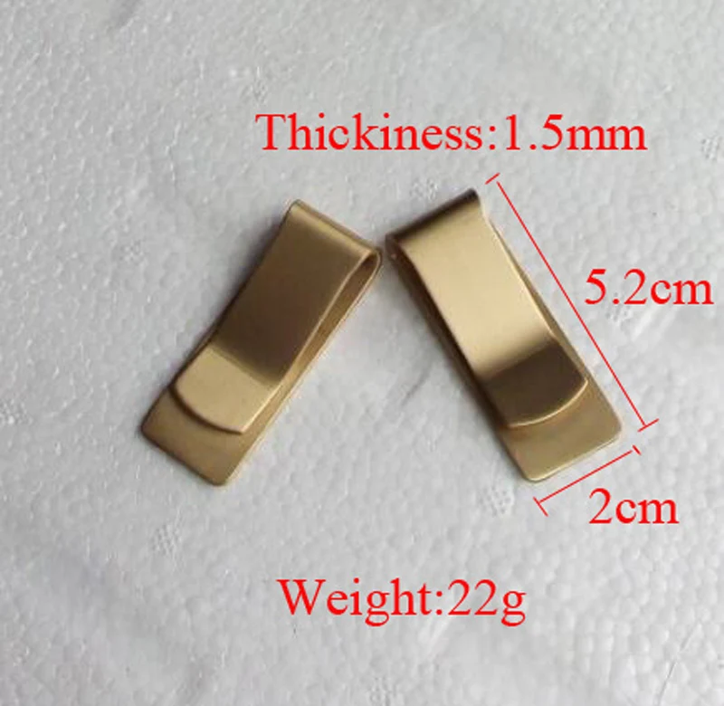 남성용 빈티지 솔리드 황동 머니 클립 지갑, 1.5mm 두께 금속, 현금 지폐 클램프 홀더, ID 신용 카드 폴더, 남성용 미니 지갑