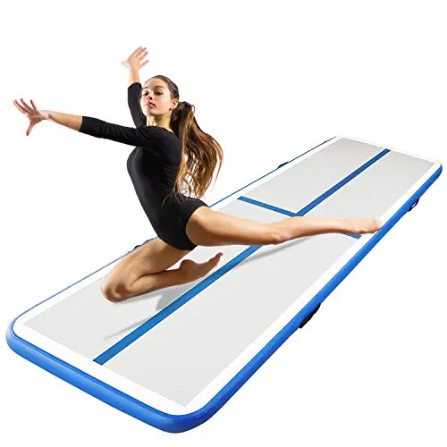 

Free Shipping 7M8M10M Customsize Inflatable Gymnastics Mattress Gym Tumble Airtrack Floor Tumbling Air Track For Sale