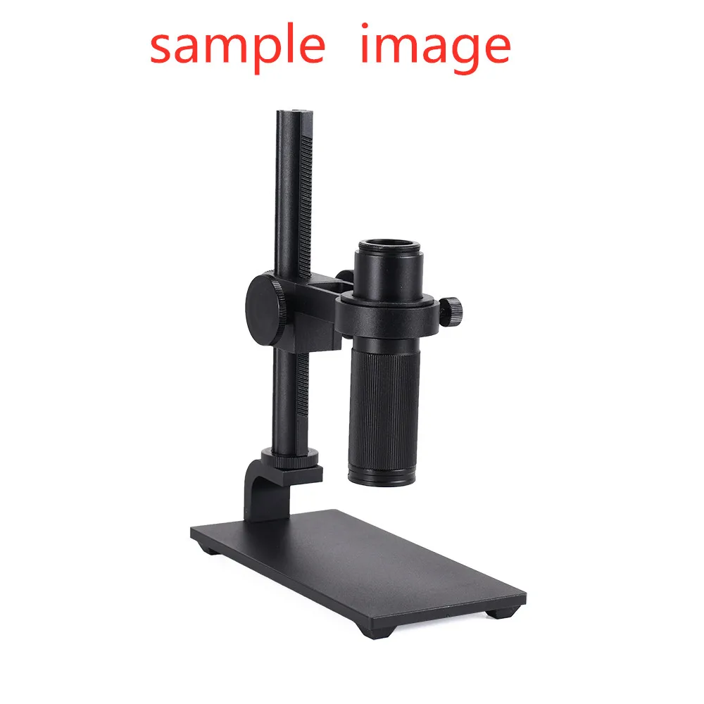 Aluminium Alloy Stand Holder Universal Microscope Bracket Portable USB Digital Electronic Table Tripod for Soldering Sharpening