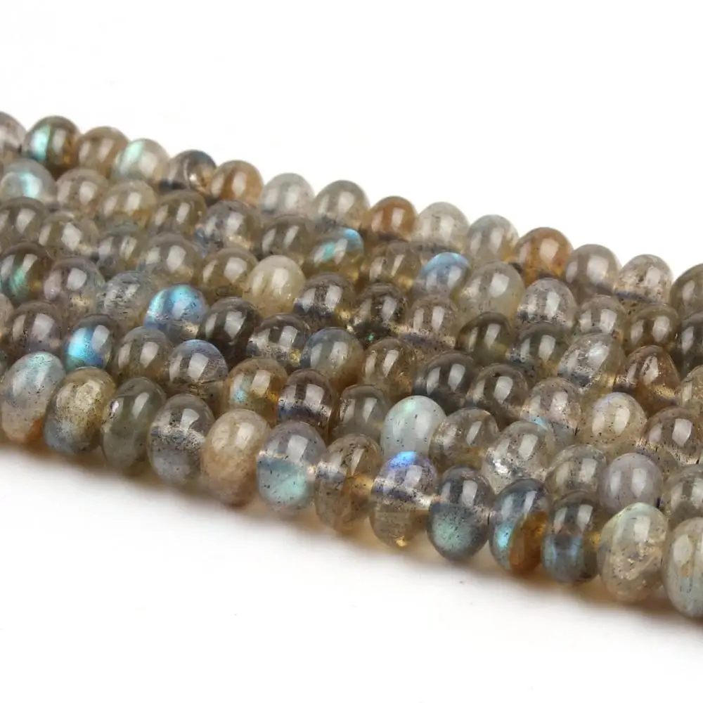 

Natural Round Labradorite Rhombus Cut Gemstone Loose Beads 6x4mm For Necklace Bracelet DIY Jewelry Making 15inch Strand