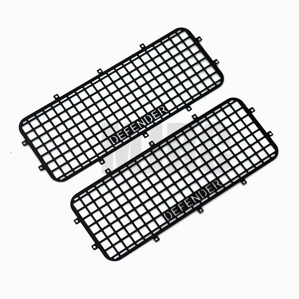 For Trax Trx4 Defender 82056-4 Metal Window Mesh Protective Net 1/10 Rc Crawler Car