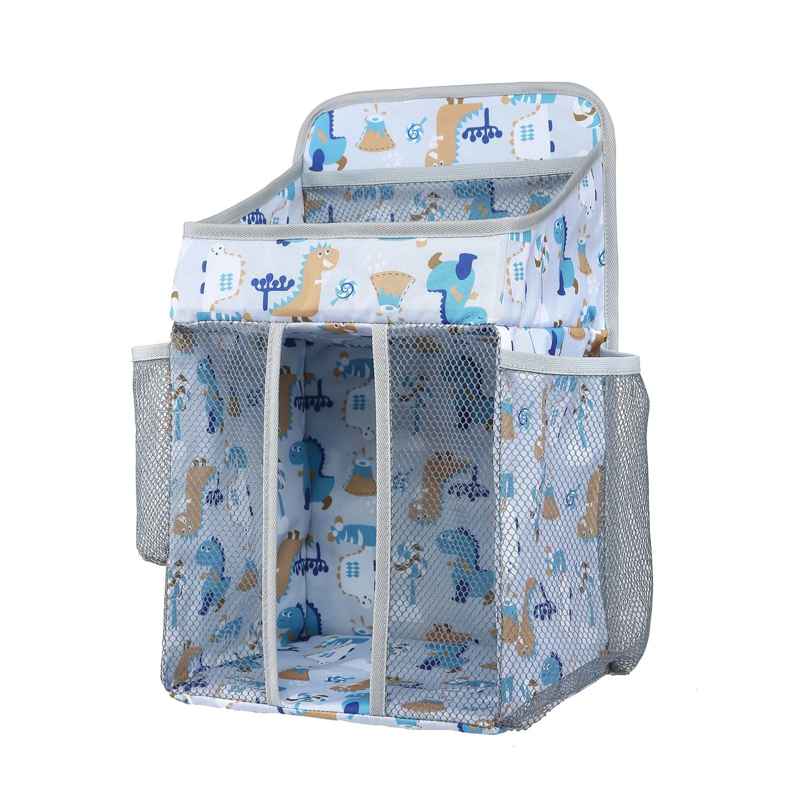 Baby Organizer Crib Hanging Storage Bag Foldable Nursing Stacker Caddy Organizer for Kids Essentials Bedding Set Cot Diaper Bags