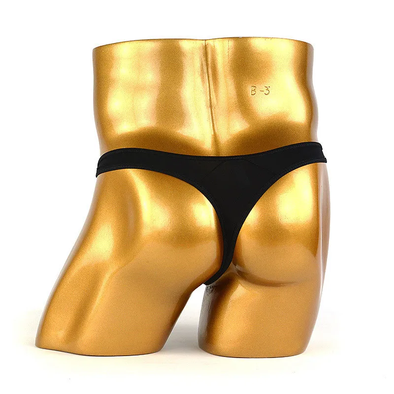 Men's Sexy Bulge Pouch Thong G-String - Plus Size - Image 3