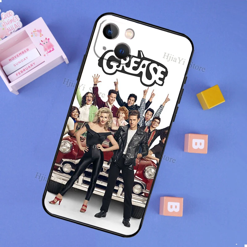 Grease Movie Collage Case For iPhone 13 Pro Max 12 mini XS X XR Phone Cover For iPhone 11 14 Pro Max 8 7 Plus Case