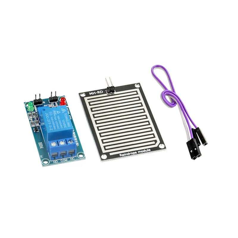 Snow Raindrops Detection Sensor Module Rain Weather Module Humidity For Arduino Relay Control Module Rain water sensor module