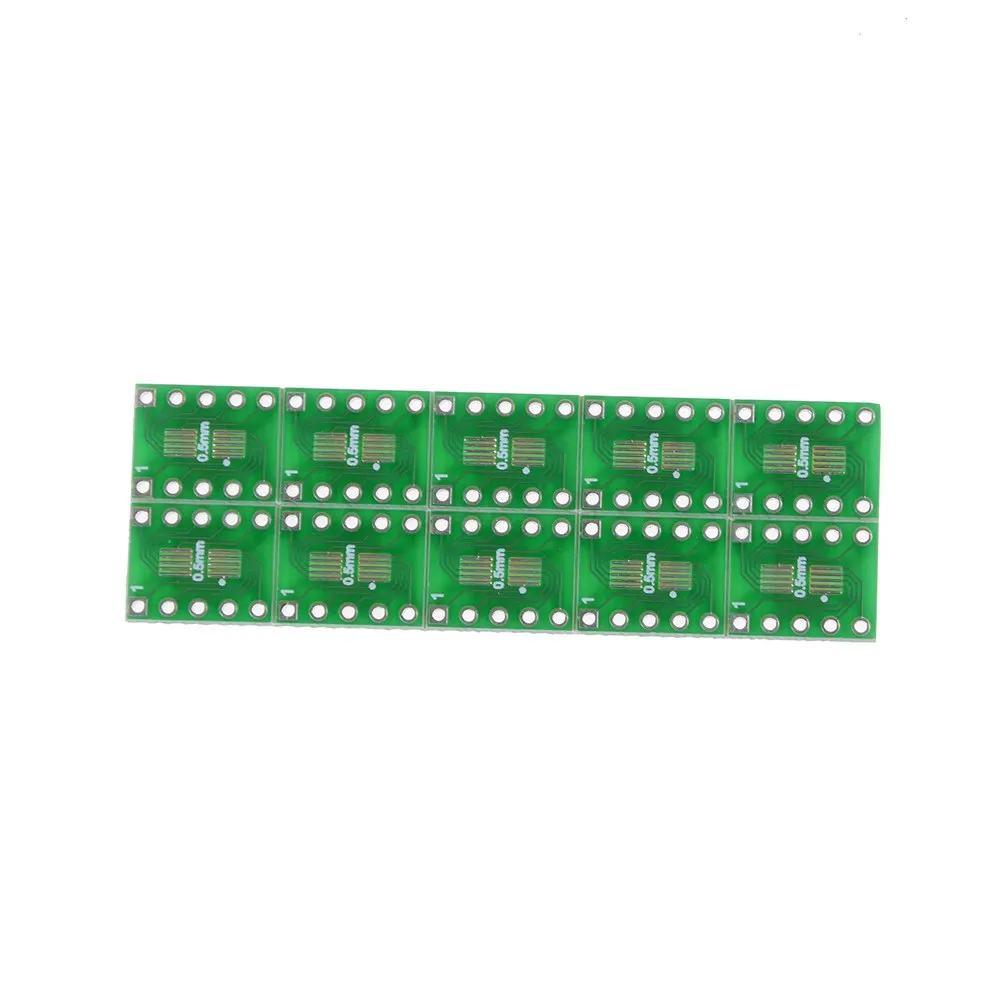 10pcs sot23-3 msop-10 umax to dip10 sot23-5 sot23-6 adapter board