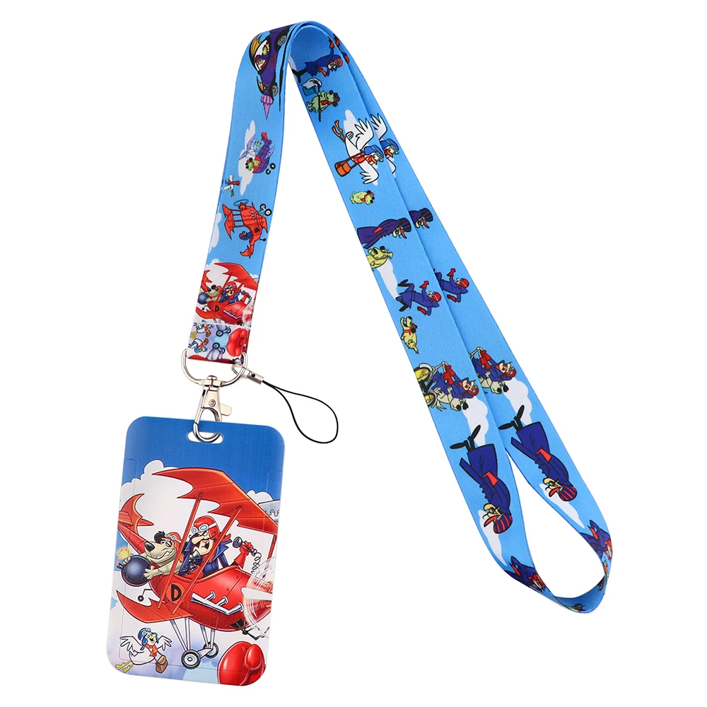 ER1398 Anime Lanyard For Key Neck Strap Cartoon Lanyard Card ID Badge Holder Key Chain Key Holder Hang Rope Key Rings Kids Gifts