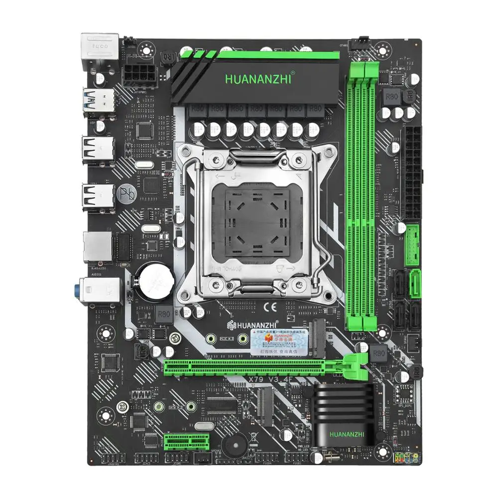 HUANANZHI motherboard X79-6M REV2.0 is suitable for ECC server memory/desktop general memory and M.2 NVME protocol interface + M