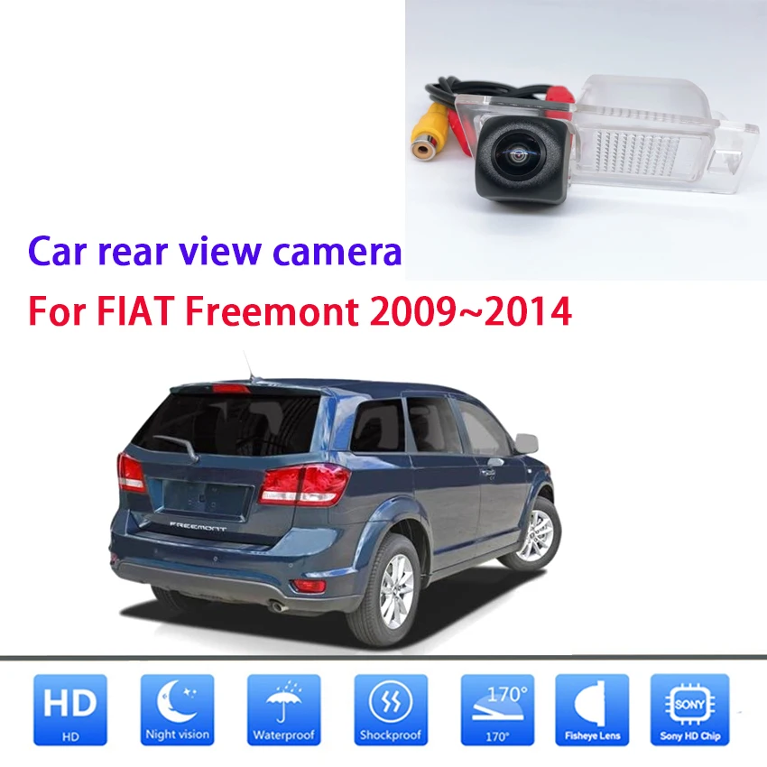 Rear View Reversing Camera For FIAT Freemont 2009 2010 2011 2012 2013 2014 Full HD Night Vision Waterproof High Quality