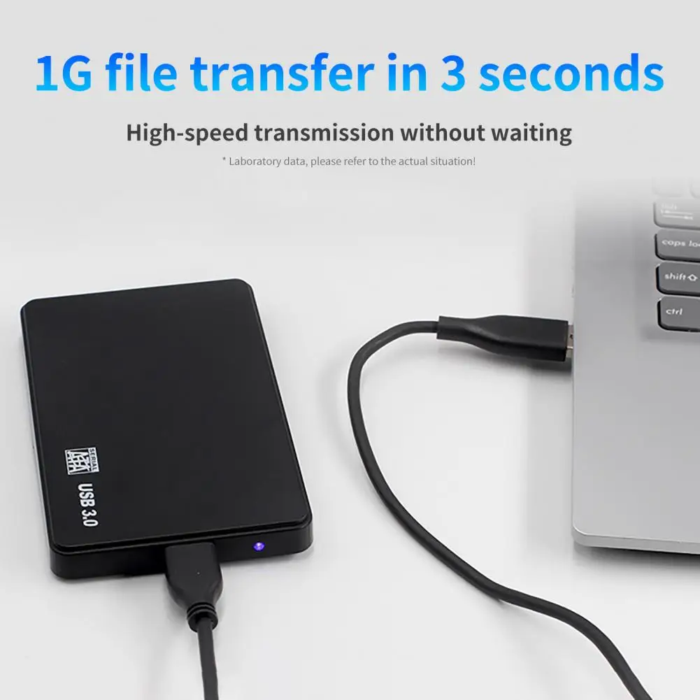 External 2.5-inch SDD HDD Case Hard Disk Box USB 3.0 USB 2.0 SATA USB Mobile HDD Enclosure for MacBook Laptop Computer