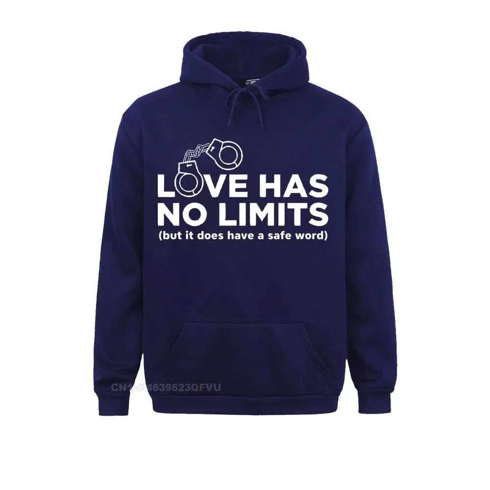 Men's Love Has No Limits Hoodies Bdsm Sex Domina Sadism Masochism Bondage Clothes Novelty Round Collar Pullover Hoodie Harajuku