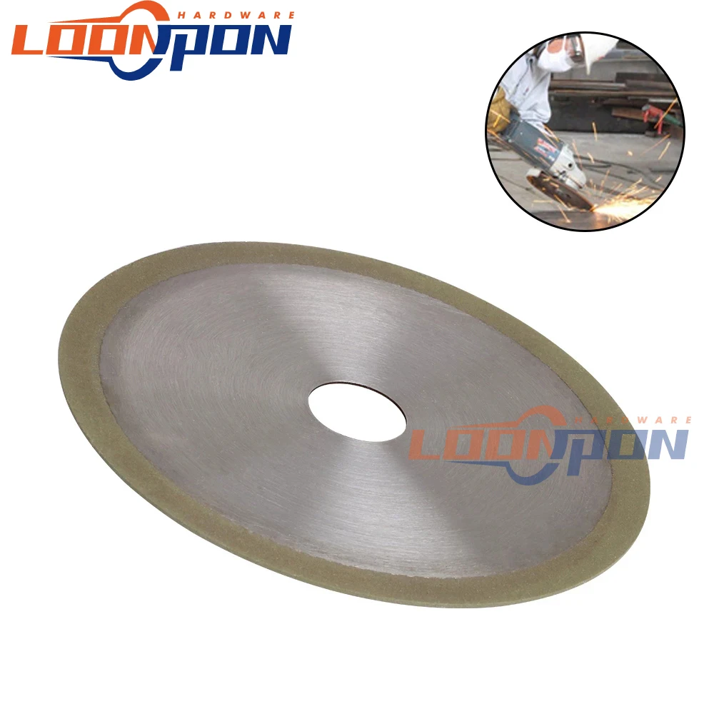 100/125mm Diamond Grinding Wheel Grinding Wheel Cutting Machine is Used for Cemented Carbide Processing and Grinding 150#