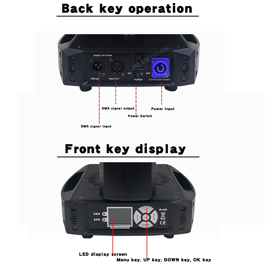 Beam Spot 150w LED moving head light led spot 150w led beam 150w moving lyre stage light DMX Moving Spot 100W