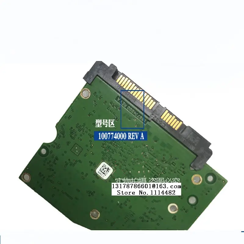 Placa de circuito impresso 100643297 rev a pcb, placa lógica 100643297 rev b 2000nm0011 sata 3.5 pcb