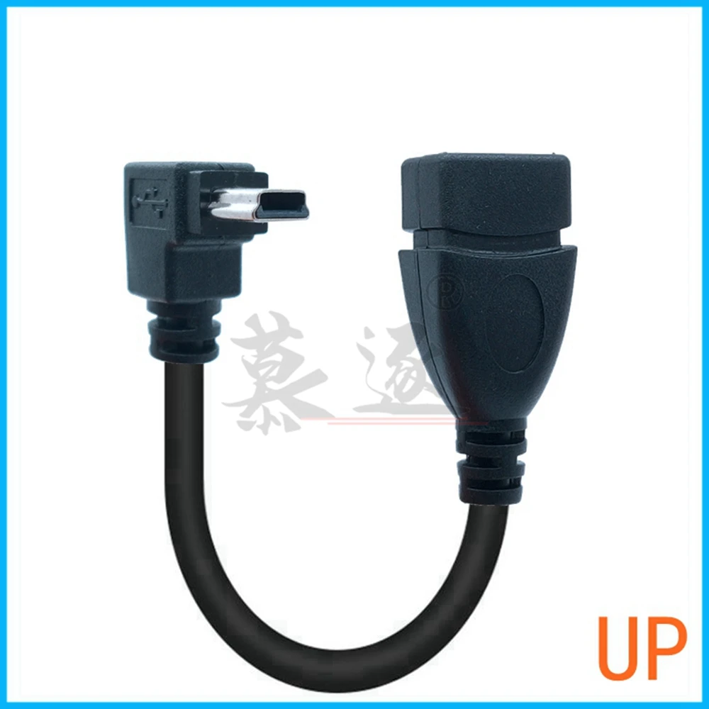 Prova prima di inviare USB A Femmina A Mini USB B Maschio Cavo Adattatore 5P OTG V3 Porta Cavo Dati per Car Audio Tablet Per MP3 MP4