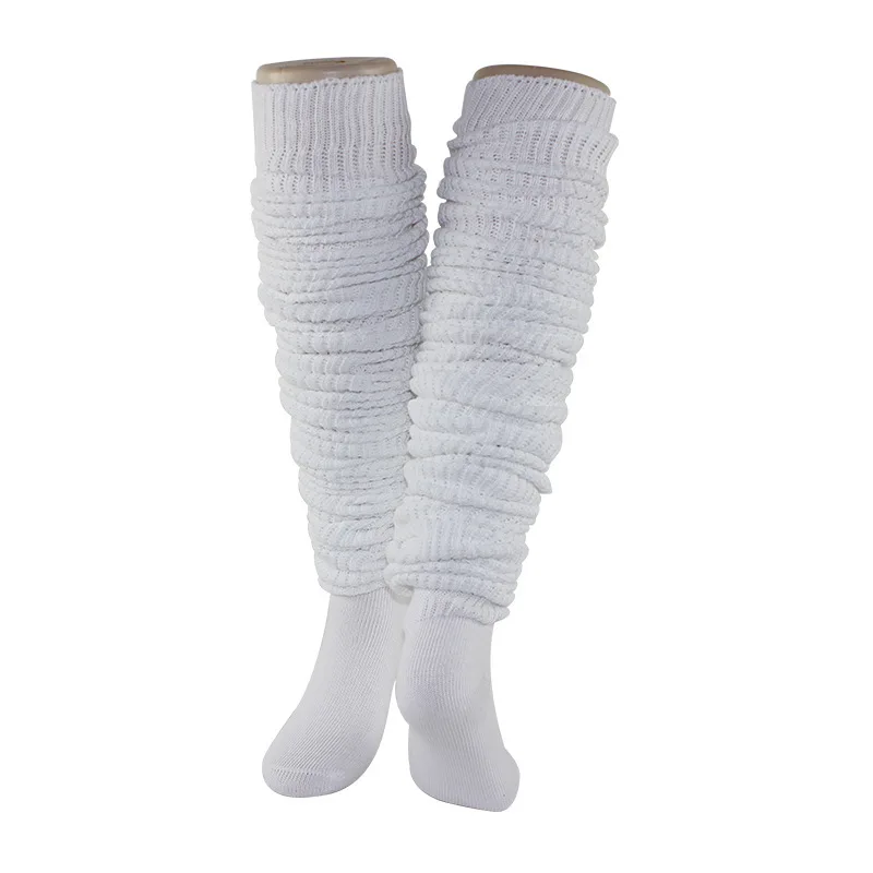 Botas sueltas para mujer, calentadores de piernas, calcetines Slouch, uniforme de niña de secundaria japonesa, accesorios de disfraces de Cosplay, calcetines de montón