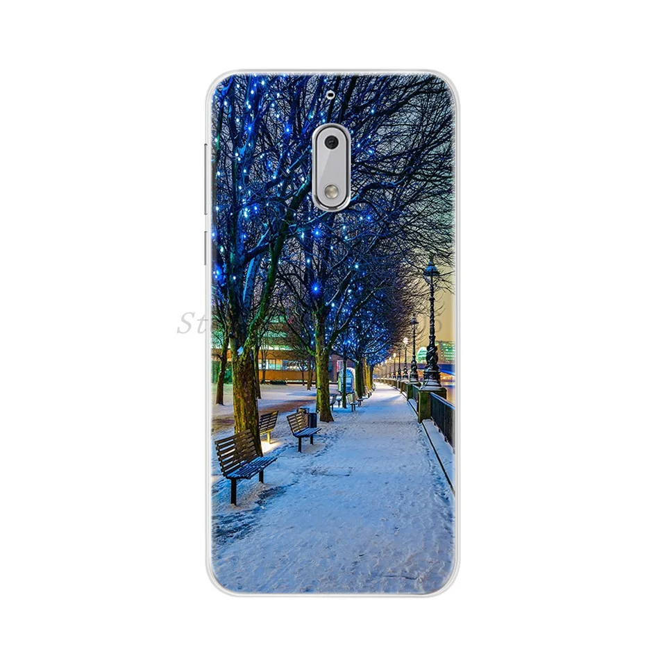 Case For Nokia 6 Shockproof Cover Soft Silicon Matte Patterns Bag Phone Cases For Nokia 6 5 3 2 2017 Back Cover Protective Shell