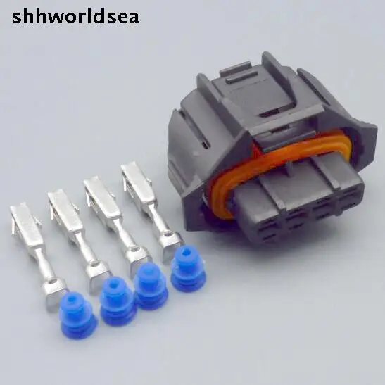 worldgolden 5/30/100sets kit 3.5mm 4pin 4way  Intake pressure sensor plug air condition wire connector 192840373